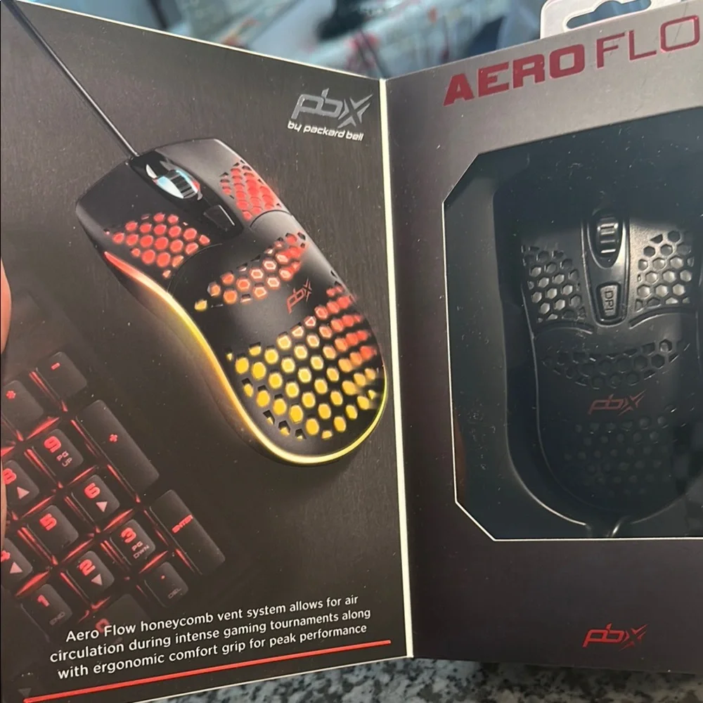 TWO Ergonomic LED Gaming Mouse -